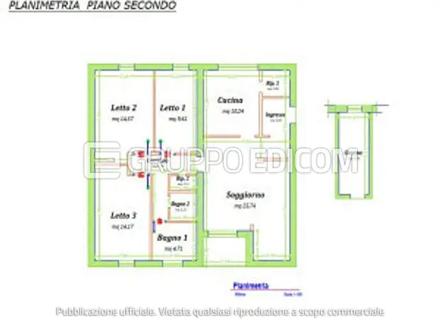 Abitazione di tipo economico in Via Dante Alighieri - 1