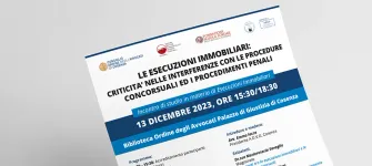 Le Esecuzioni Immobiliari: criticità nelle interferenze con le procedure concorsuali ed i procedimenti penali