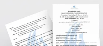 Seminario di studi sulla riforma del processo Esecutivo