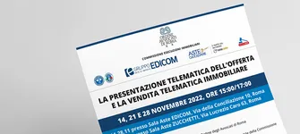 La presentazione telematica dell'offerta e la vendita telematica immobiliare