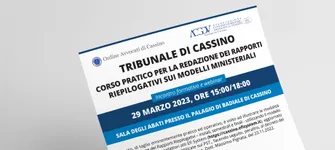 Corso pratico per la redazione dei rapporti riepilogativi sui modelli ministeriali